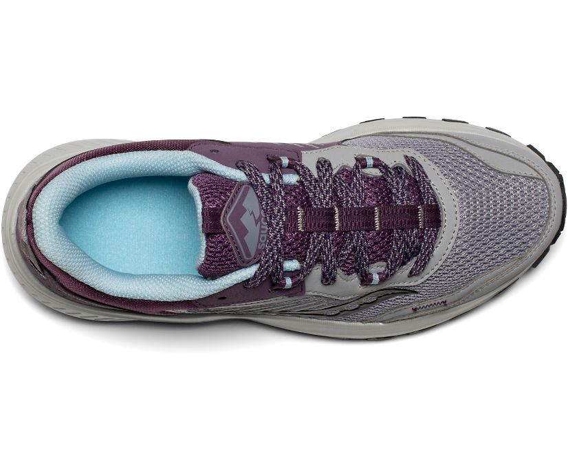 Chaussures Trail Saucony Excursion TR15 Femme Grise Violette | K33757-8