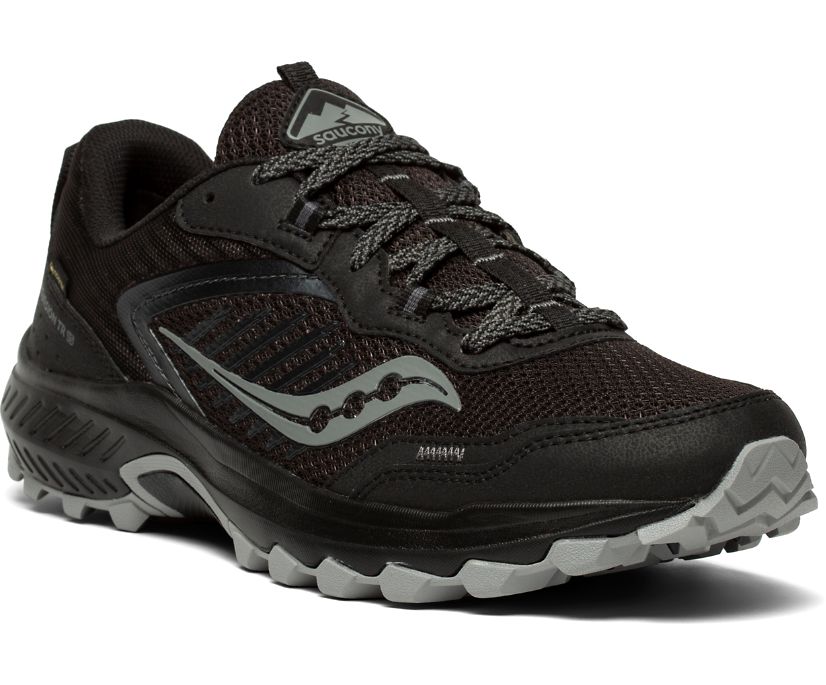 Chaussures Trail Saucony Excursion TR15 GTX Femme Noir Grise | K5298-8