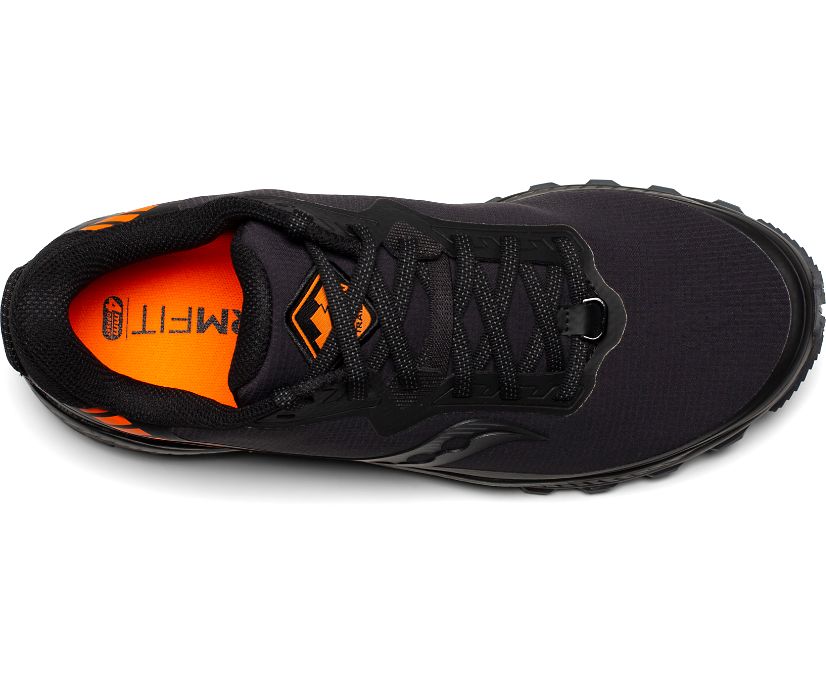 Chaussures Trail Saucony Peregrine ICE+ Homme Noir Orange | H8617-1