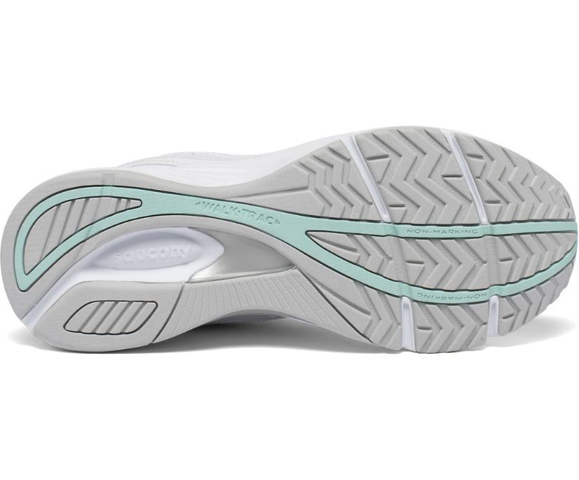 Chaussures de Marche Saucony Integrity Walker 3 Femme Blanche | M41112-7