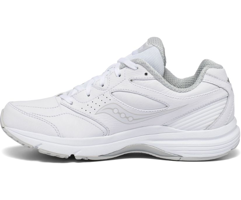 Chaussures de Marche Saucony Integrity Walker 3 Extra Larges Femme Blanche | M46929-8