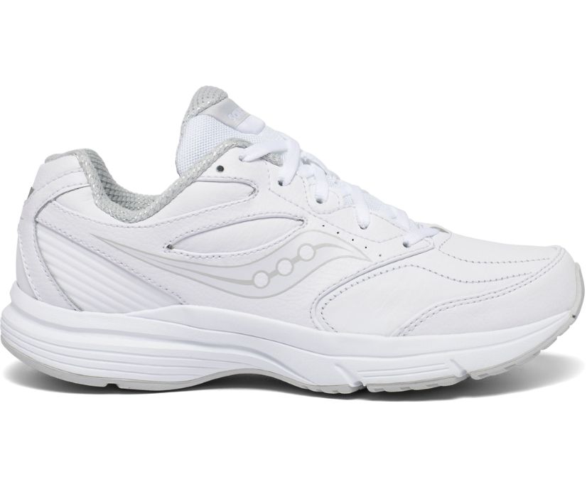 Chaussures de Marche Saucony Integrity Walker 3 Extra Larges Femme Blanche | M46929-8