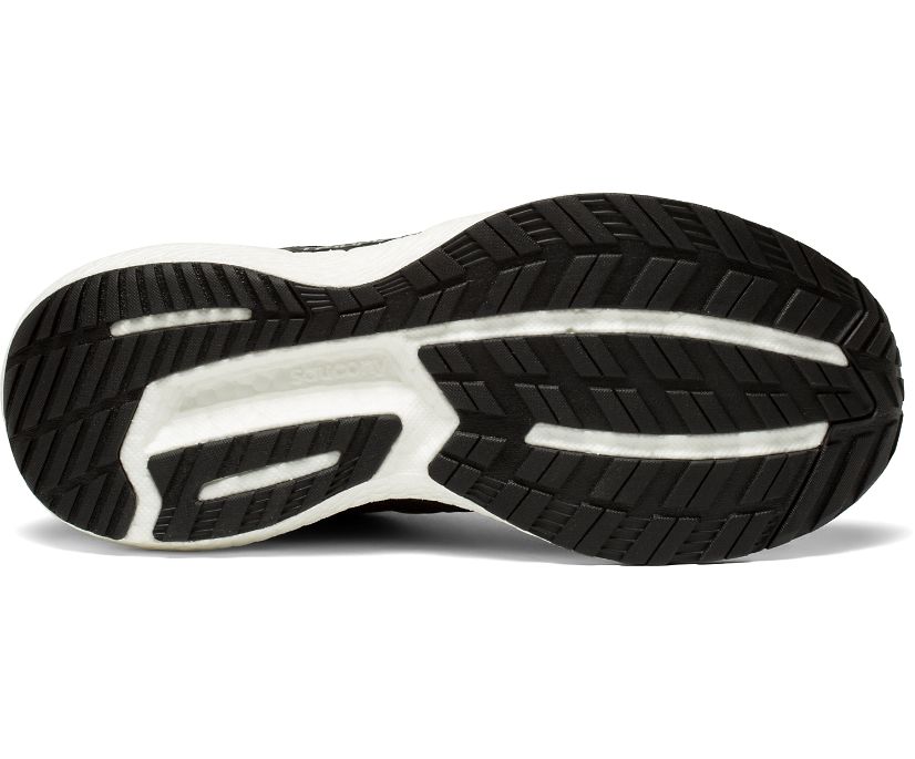 Chaussures de Marche Saucony Triumph 19 Femme Noir Blanche | H25028-9