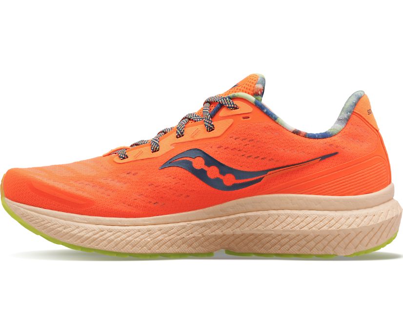 Chaussures de Marche Saucony Triumph 19 Femme Orange | H28555-6