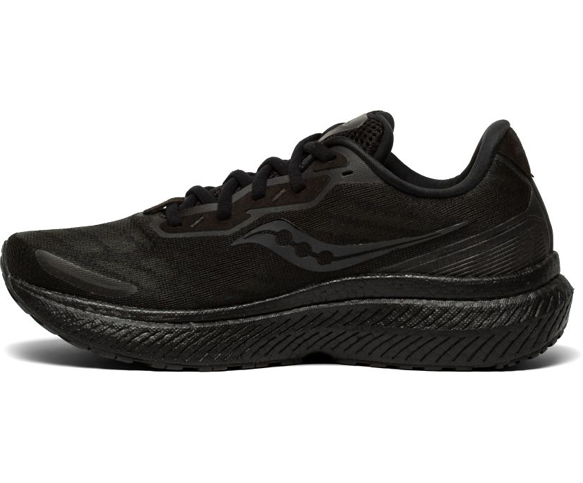 Chaussures de Marche Saucony Triumph 19 Femme Noir | H49389-4