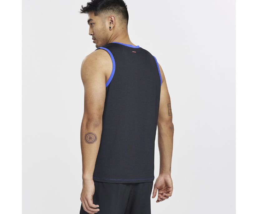 Hauts Saucony Dash Tank Homme Bleu | S80563-7