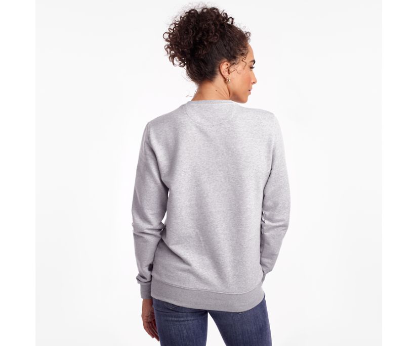 Hauts Saucony Rested Crewneck Femme Grise Clair | U71206-3