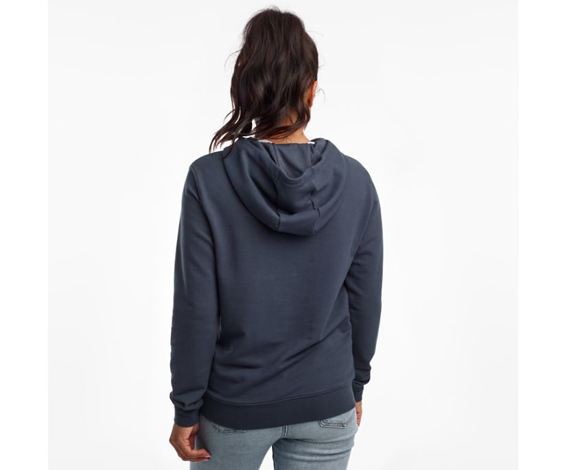 Hauts Saucony Rested Hoodie Femme Grise Bleu | V22008-2