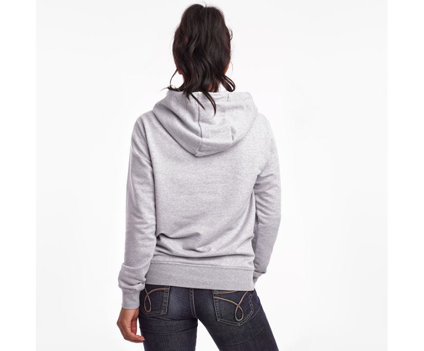 Hauts Saucony Rested Hoodie Femme Grise Clair | V34723-7