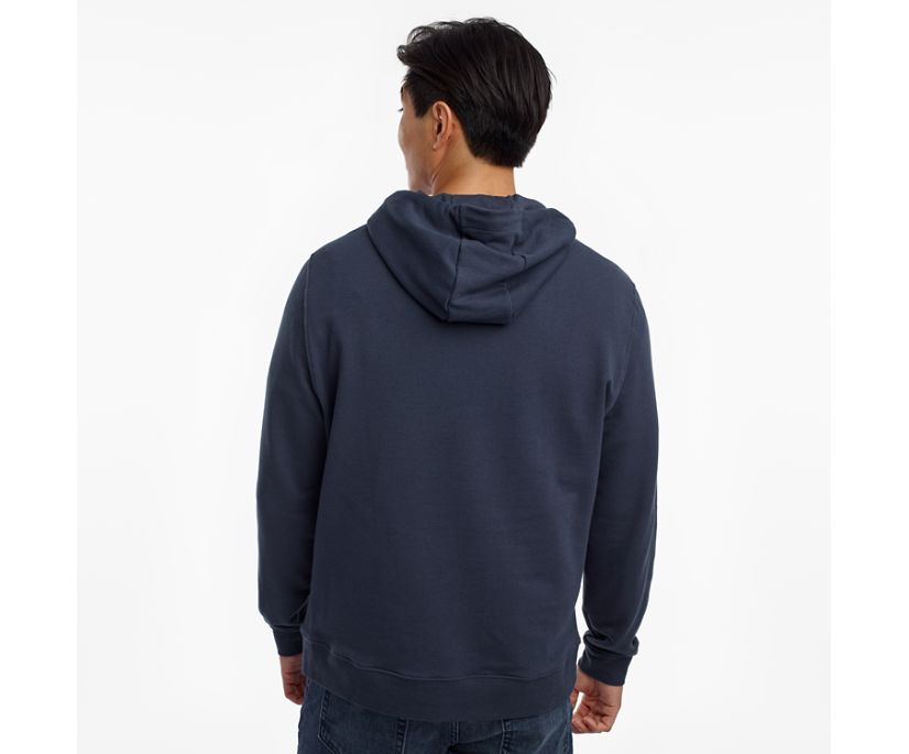 Hauts Saucony Rested Hoodie Homme Grise Bleu | V10880-8