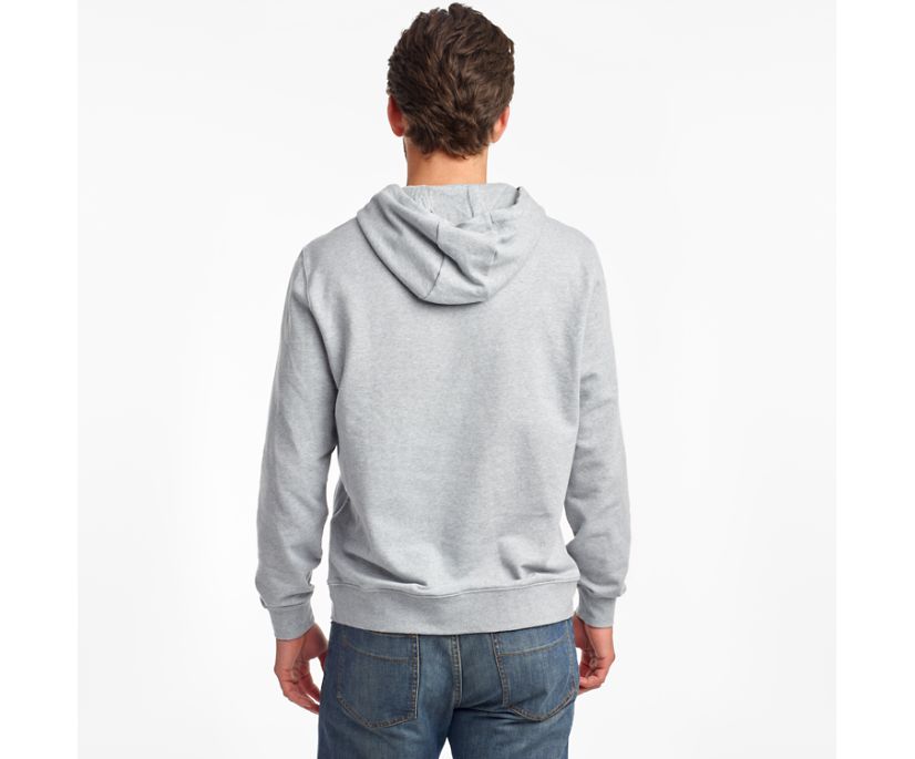 Hauts Saucony Rested Hoodie Homme Grise Clair | V11327-1