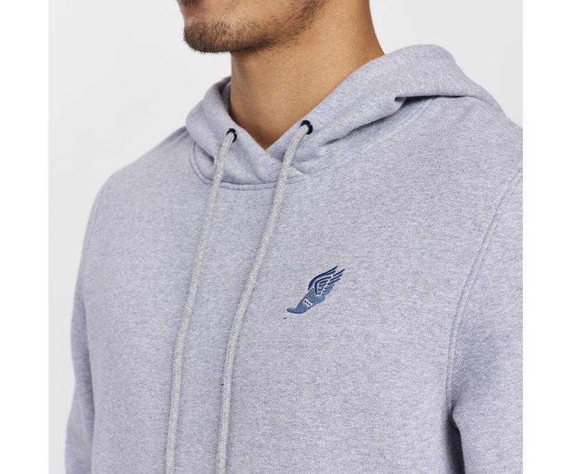 Hauts Saucony Rested Hoodie Homme Grise Clair | V11782-2