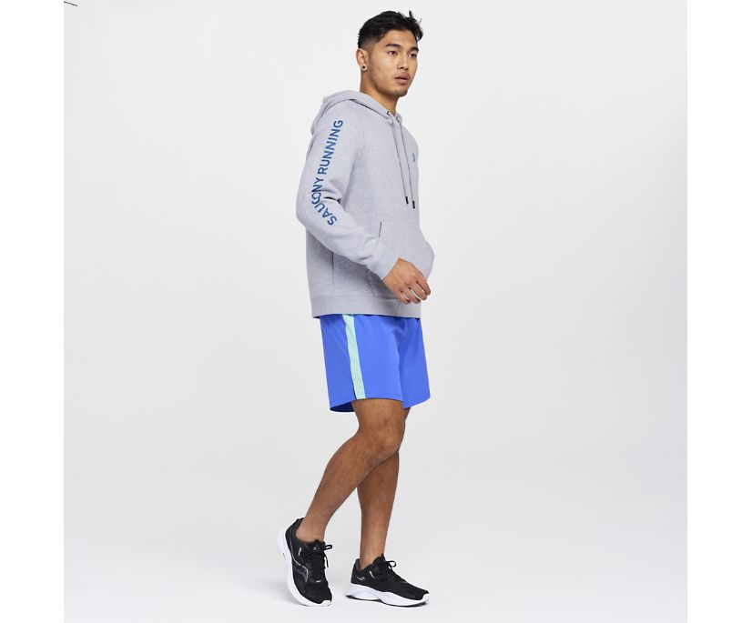 Hauts Saucony Rested Hoodie Homme Grise Clair | V11782-2