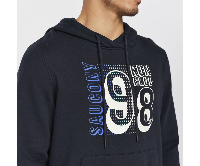 Hauts Saucony Rested Hoodie Homme Noir | U93702-5