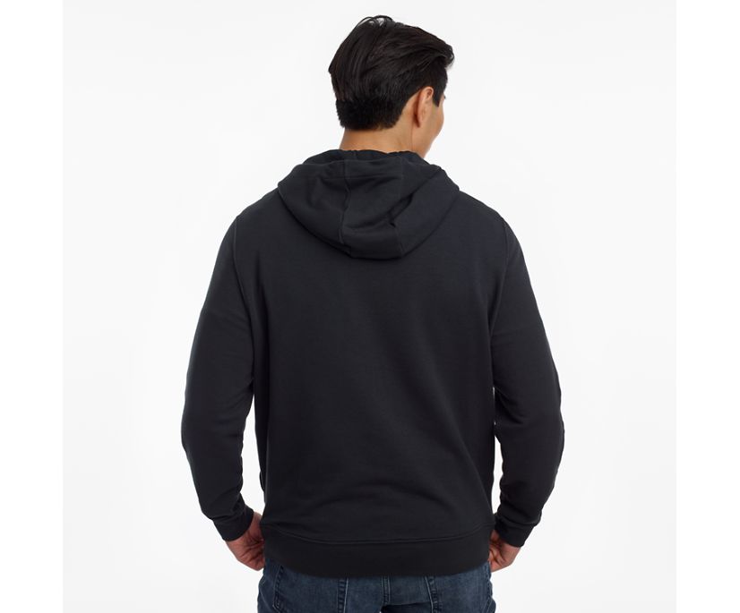 Hauts Saucony Rested Hoodie Homme Noir | V10726-4