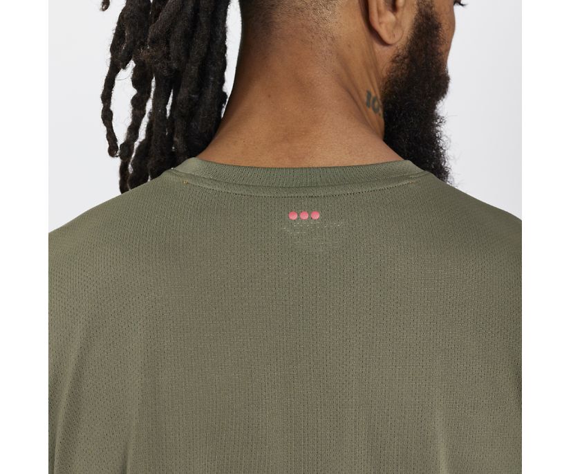 Hauts Saucony Stopwatch Long Sleeve Homme Vert Olive | W31802-5