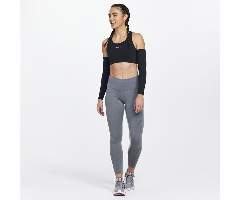 Pantalon Saucony Fortify Tight Femme Grise Foncé | T28316-2