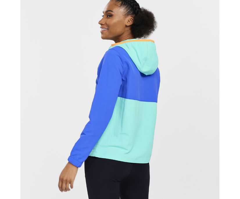 Vestes Saucony Piste Anorak Femme Menthe | X75573-4