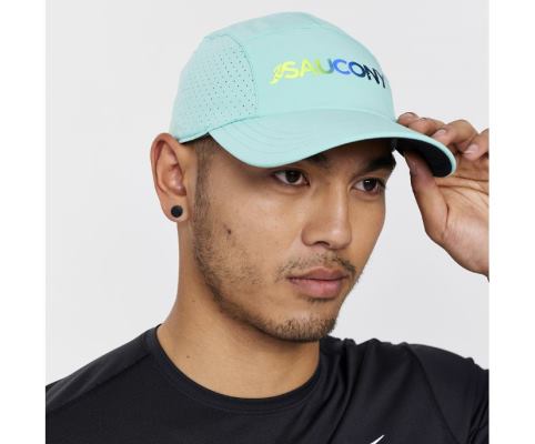 Chapeaux Saucony Outpace Hat Femme Menthe | Z13931-8