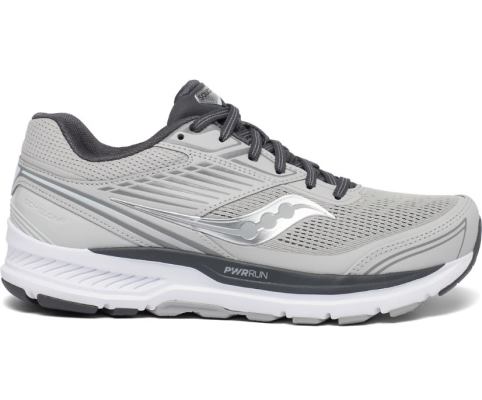 Chaussures Running Saucony Echelon 8 Larges Femme Grise Grise Foncé | J1421-5