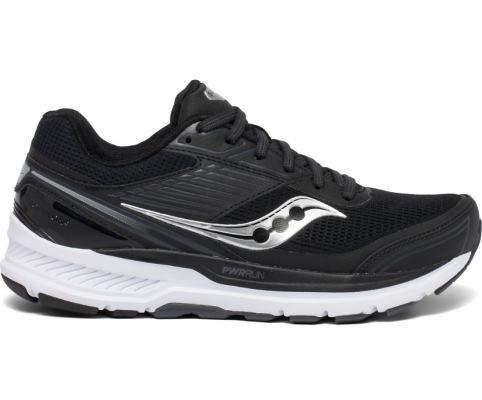 Chaussures Running Saucony Echelon 8 Larges Femme Noir Blanche | J16017-3