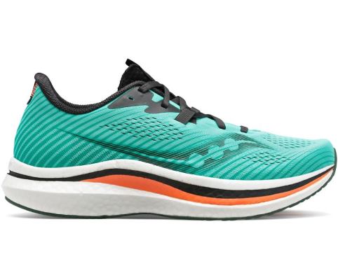 Chaussures Running Saucony Endorphin Pro 2 Homme Menthe Orange | A21160-2