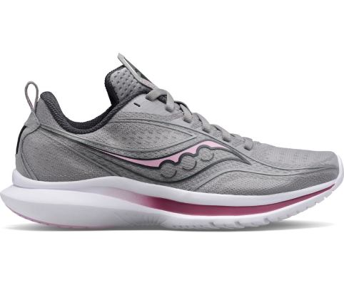 Chaussures Running Saucony Kinvara 13 Femme Grise Bordeaux | D74968-3