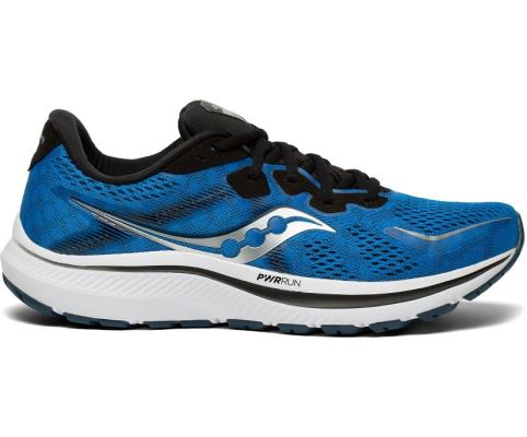 Chaussures Running Saucony Omni 20 Homme Bleu Royal Noir | O26930-0