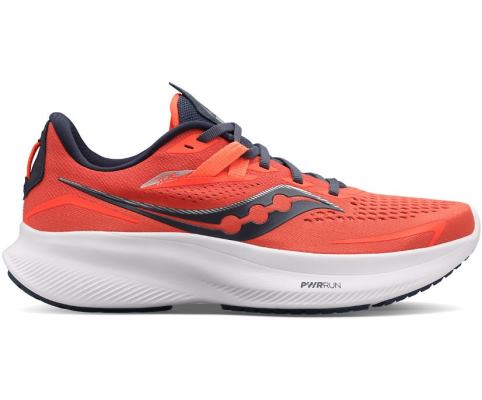 Chaussures Running Saucony Ride 15 Femme Orange Noir | F70306-4