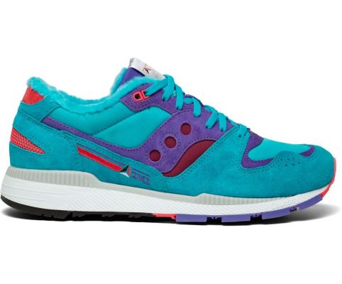 Chaussures Saucony Azura Ski Jacket Femme Bleu Clair Violette | Q37216-3