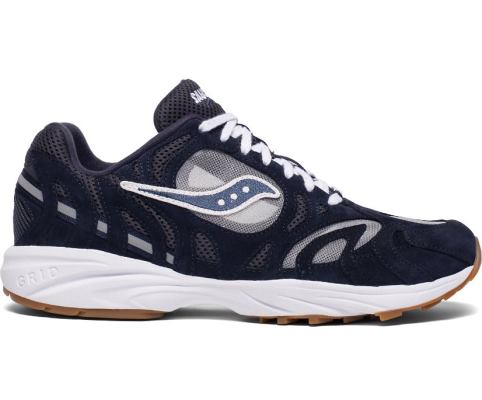 Chaussures Saucony Grid Azura 2000 Femme Bleu Marine Foncé | L36420-7