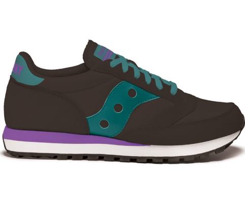 Chaussures Saucony Jazz 81 Homme Noir Turquoise Violette | M86872-5