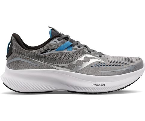 Chaussures Saucony Ride 15 Larges Homme Grise Bleu | F70902-6