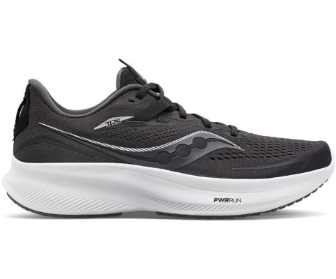 Chaussures Saucony Ride 15 Larges Homme Noir Blanche | F71400-0