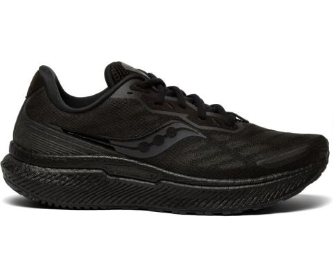 Chaussures de Marche Saucony Triumph 19 Femme Noir | H49389-4