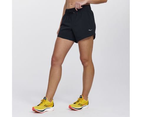 Pantalon Saucony Outpace 5' Corta Femme Noir | U3270-0