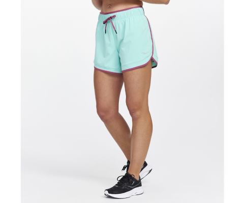 Pantalon Saucony Outpace 5' Corta Femme Menthe | U4345-5