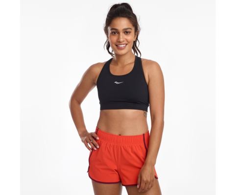 Soutien Gorge Saucony Skyrocket Bra Femme Noir | V50868-8